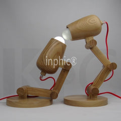 INPHIC-現代簡約實木檯燈學習節能燈小檯燈臥室床頭  復古臺燈具