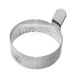 INPHIC-不鏽鋼圓形煎蛋器 煎蛋圈 煎餅煎蛋模具烘焙工具(10個)