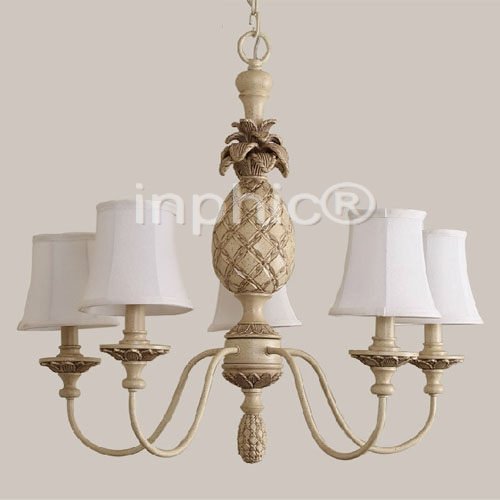 INPHIC-美式經典簡約樹脂創意藝術客廳餐廳臥室三頭6頭吊燈