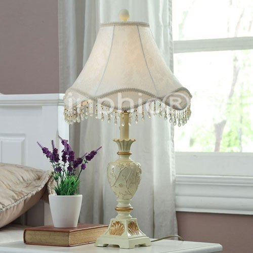 INPHIC-美式復古公主檯燈 歐式創意書房簡約時尚田園臥室床頭燈