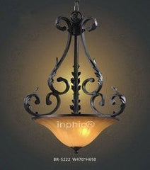 INPHIC-歐式吊燈 復古美式餐廳吊燈 高檔鐵藝單頭吊 田園古典吊燈L222