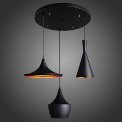 INPHIC-現代 樂器燈吊燈 簡約北歐三頭吧臺餐廳書房燈 設計燈