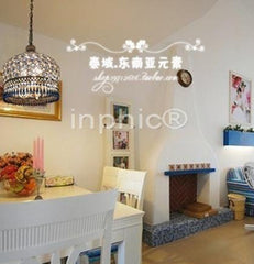 INPHIC-地中海藍色水晶燈 臥室餐廳吊燈