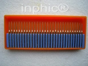 INPHIC-合金磨頭 電鍍金剛石磨頭 磨針 30支裝金剛石磨棒 尖頭