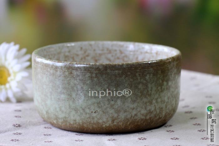 INPHIC-陶瓷餐具大碗拉麵碗麵碗瓷碗湯碗泡麵碗 碗 綠釉直邊碗 大