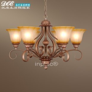 INPHIC-歐式吊燈6客廳燈led創意簡約美式新古典鐵藝燈具臥室餐廳燈飾
