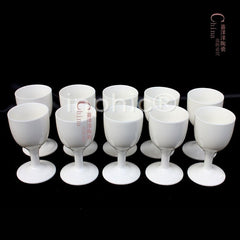 INPHIC-容量30ML烈酒杯 陶瓷高腳杯 小酒杯純白色 套裝 酒壺白瓷 骨瓷器