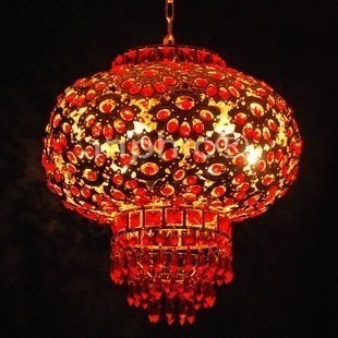 INPHIC-直徑400MM 炫耀燈飾 時來運轉 水晶燈 旋轉水晶燈籠 燈具