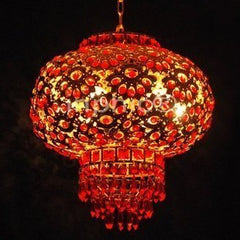 INPHIC-直徑400MM 炫耀燈飾 時來運轉 水晶燈 旋轉水晶燈籠 燈具