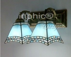 INPHIC-家居燈飾地中海燈 簡約蒂凡尼壁燈 彩色玻璃壁燈雙頭藝術壁燈