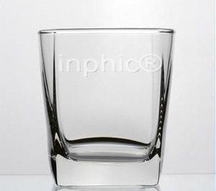 INPHIC-四方水杯 威士忌酒杯 玻璃杯 水杯 烈酒杯 個性酒杯  50入