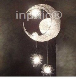 INPHIC-燈具燈飾10秋冬新款星月傳奇燈簡約版鋁絲吊燈
