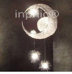 INPHIC-燈具燈飾10秋冬新款星月傳奇燈簡約版鋁絲吊燈