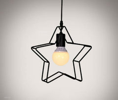 INPHIC首選燈具-北歐復古吊燈/創意個性鐵藝吊燈/吧臺走道餐廳臥室櫥窗陽臺吊燈/星星藝術吊燈/創意吊燈/吊燈