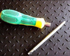 INPHIC-商用 營業 兩頭螺絲刀 4吋6x100mm特鋼兩用螺絲刀一字十字起子