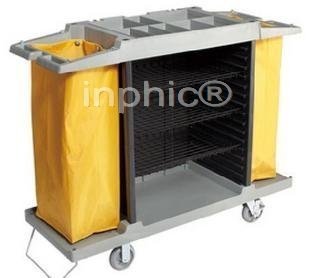INPHIC-多用途房口車 多用途客房服務車 清潔車
