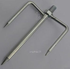 INPHIC-釣魚傘配件----三腳地插 十厘螺紋垂釣用品批發