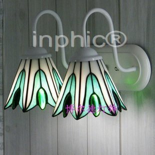 INPHIC-歐式燈 兩頭地中海壁燈 綠色玻璃珠燈具 床頭燈