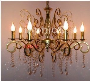 INPHIC-地中海吊燈客廳鐵藝燈飾田園水晶吊燈臥室餐廳吊燈歐式簡約