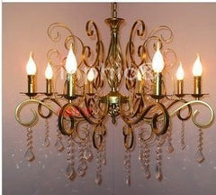 INPHIC-地中海吊燈客廳鐵藝燈飾田園水晶吊燈臥室餐廳吊燈歐式簡約