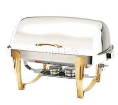 INPHIC-鍍鈦方形全翻蓋自助餐爐 自助餐爐（附阻尼鉸）