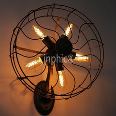 INPHIC-loft美式簡約工業復古老式風扇 壁燈 咖啡廳服裝店牆壁bideng