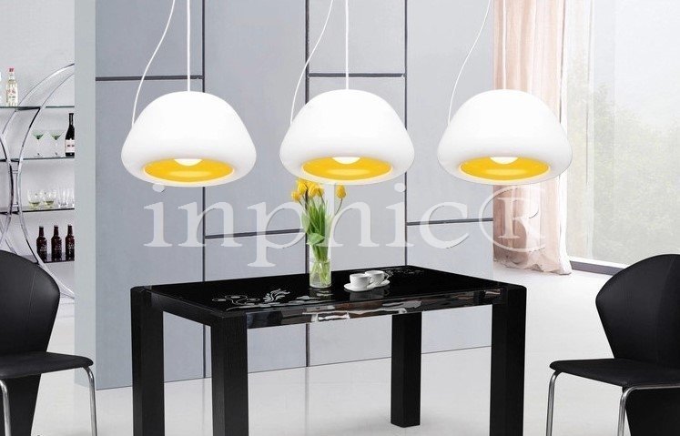 INPHIC-現代簡約日式餐廳客廳吧臺咖啡廳辦公室陽臺餐吊燈鋁材工程燈 白色