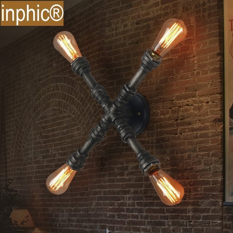 INPHIC-復古工業藝術水管造型燈具牆壁燈床頭燈個性懷舊壁燈