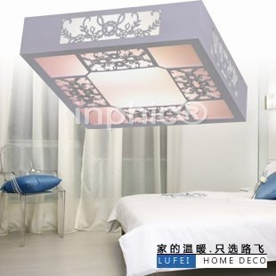 INPHIC-現代木藝吸頂燈中式燈臥室客廳燈