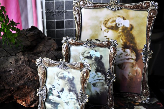 INPHIC-古典 哥特風 瑪格麗特的皇室帷幕 歐式相框套裝（6、7、10吋）