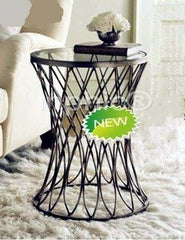 INPHIC-歐式鐵藝茶幾 電話桌 床頭櫃 雜誌架 休閒桌 創意