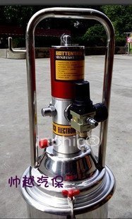 INPHIC-商用 營業 美標氣動黃油機 全不鏽鋼桶身黃油機 標準 經久耐用