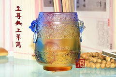 INPHIC-宗教 開光擺件琉璃筆筒商務學習辦公用品家庭擺設至尊無上筆筒