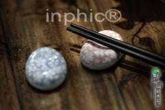 INPHIC-陶瓷餐具櫻花小丸子筷子架創意 6個組