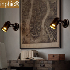 INPHIC-復古壁燈工業酒店走廊過道美式鄉村酒吧咖啡廳床頭壁燈