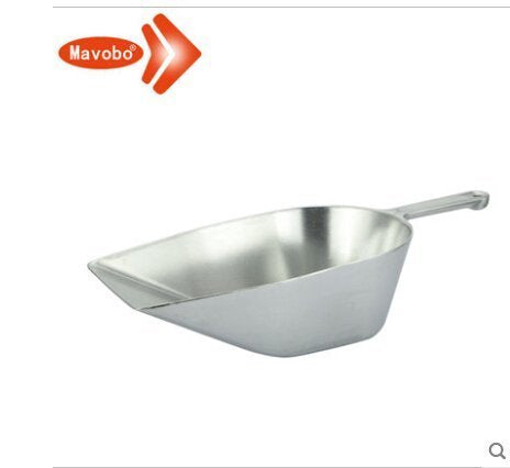 INPHIC-食品鏟粉鏟子40CM長 酒吧實心冰鏟 食物鏟 全鋁冰鏟