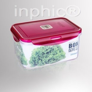 INPHIC-長方形保鮮盒 冰箱專用 整理盒 2350ML5個一包裝