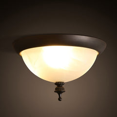 INPHIC-北歐後現代簡約臥室小臥  圓形玻璃燈罩走道家用吸頂燈