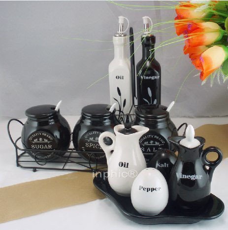 INPHIC-景德鎮陶瓷調味罐 魅惑黑-A03款