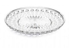 INPHIC-壓克力花底水果盤 甜品盤 小吃零食碟 透明糖果盤 瓜子碟 大款