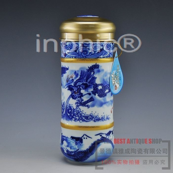INPHIC-景韻雅成 送創意保溫杯 養身杯套實用 龍保健品活水杯