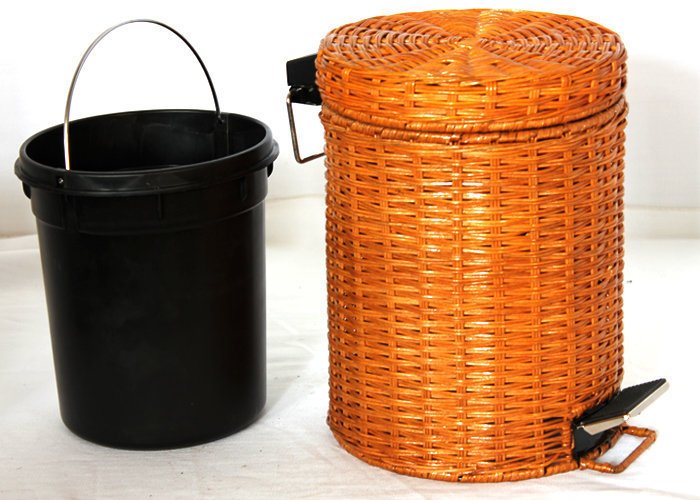 INPHIC-垃圾桶 垃圾筒  創意 家用 腳踏 廚房 飯店  搖蓋8L