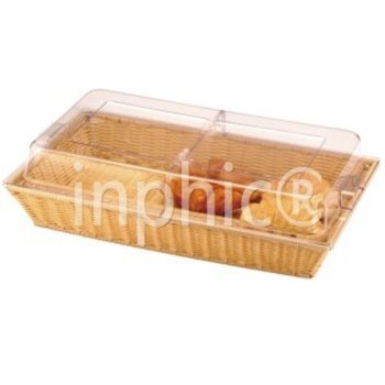 INPHIC-麵包籃展示籃透明罩 蛋糕展示盤 食品展示罩