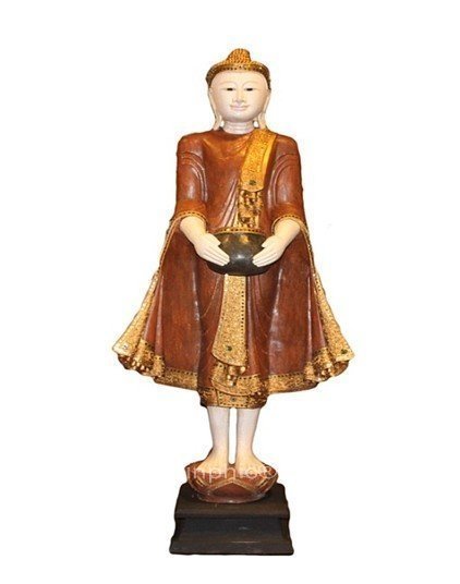 INPHIC-宗教 東南亞 家居飾品 泰國風格 泰式木雕 擺飾 工藝品 站佛 米四