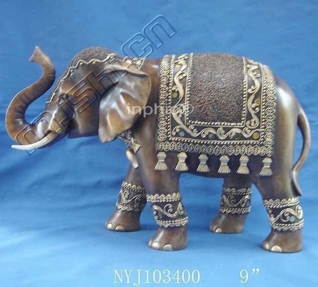 INPHIC-開運 大象擺件 工藝品 招財 東南亞風格 泰國 樹脂大象a