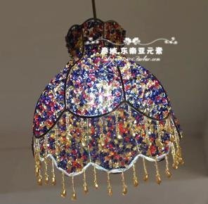 INPHIC-波西小吊燈玄關燈 陽檯燈 走道燈 泰式手編燈