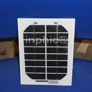 INPHIC-3W單晶太陽能板，LED家用照明，6V蓄電池充電