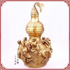 INPHIC-開光純銅八仙葫蘆擺件大型立體風水鎮宅化煞 增夫妻緣