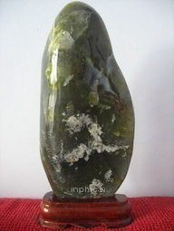 INPHIC-宗教 中華平安風水開光 泰山石 天然泰山翠竹玉 鎮宅 一順百順