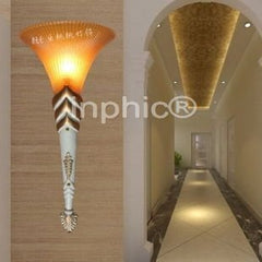 INPHIC-樹脂歐式單頭壁燈床頭家居客廳壁燈簡約燈田園陽台壁燈